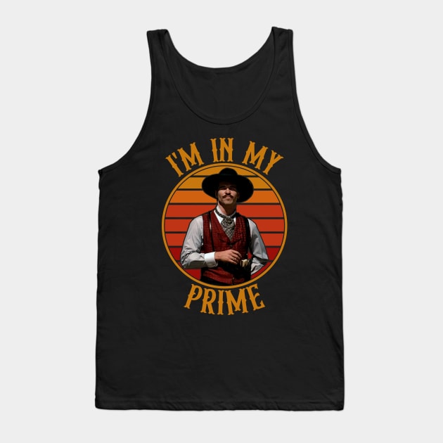 Doc Holiday: "I'm In My Prime" - Tombstone Tank Top by notsleepyart